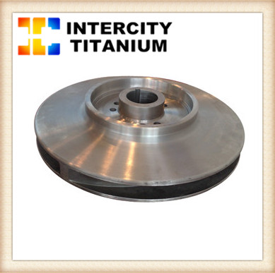 Astm b367 titanium impeller casting