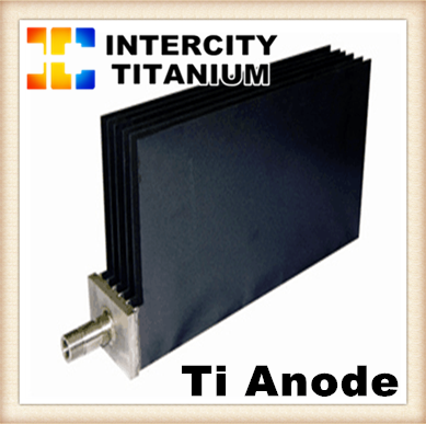 Platinized titanium anode